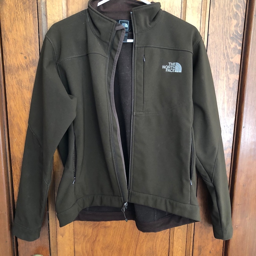 North Face Brown jacket Sz Medium